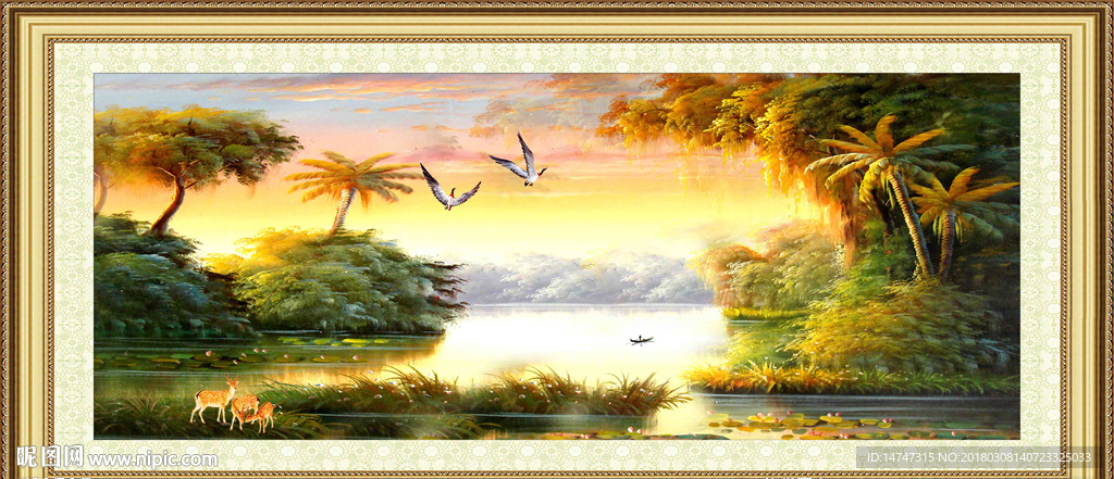 风景油画