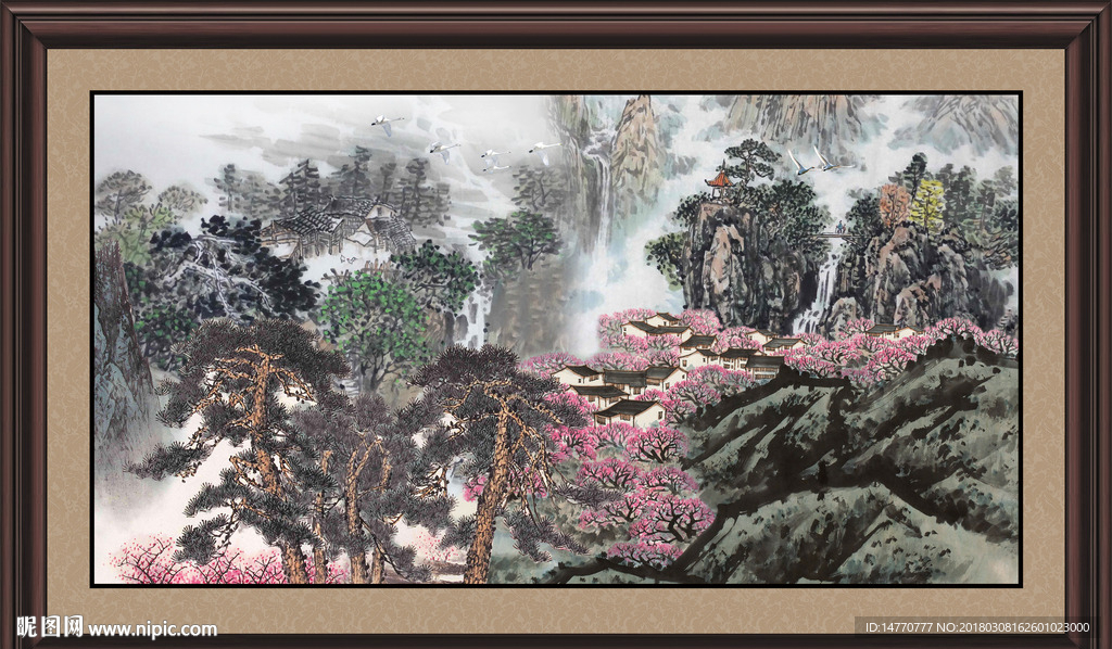 国画山水