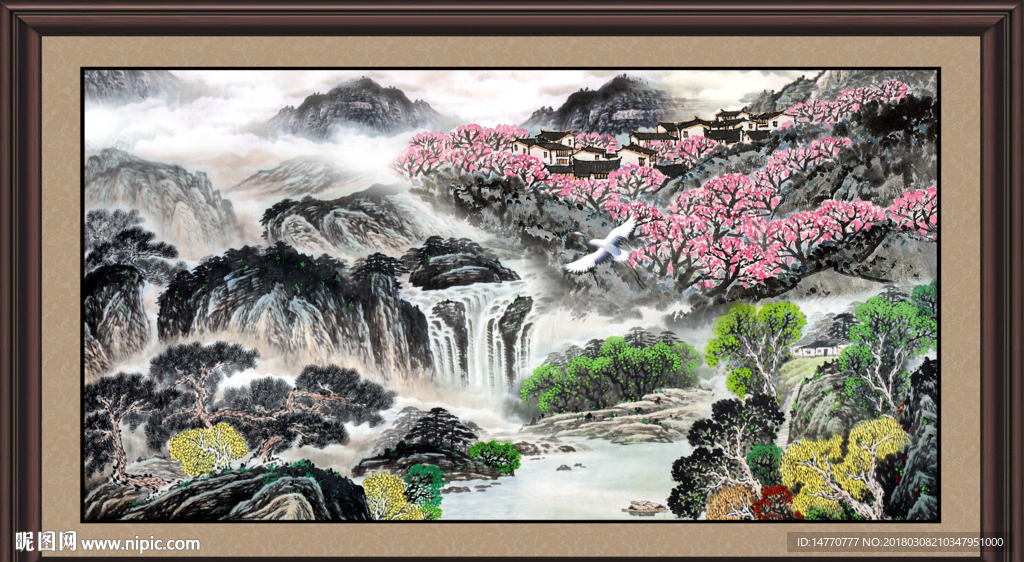 山水国画