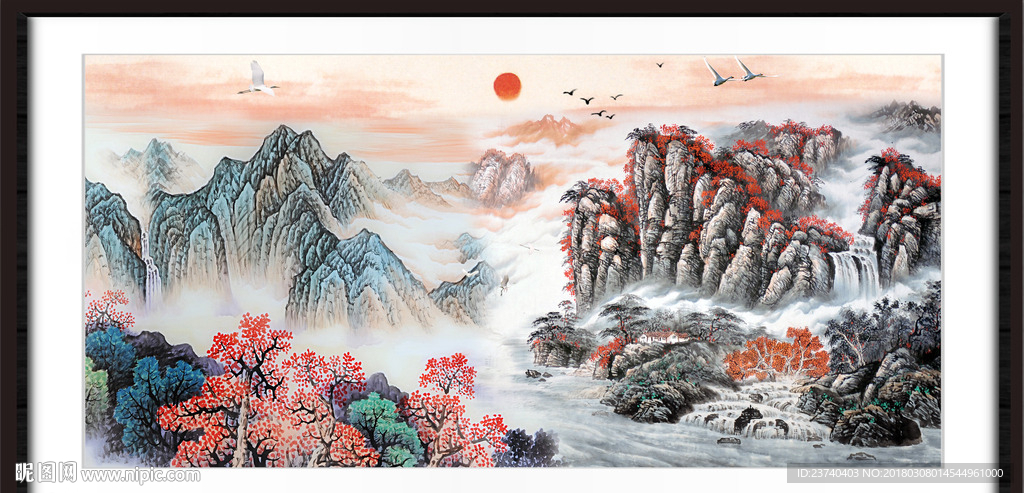 国画山水