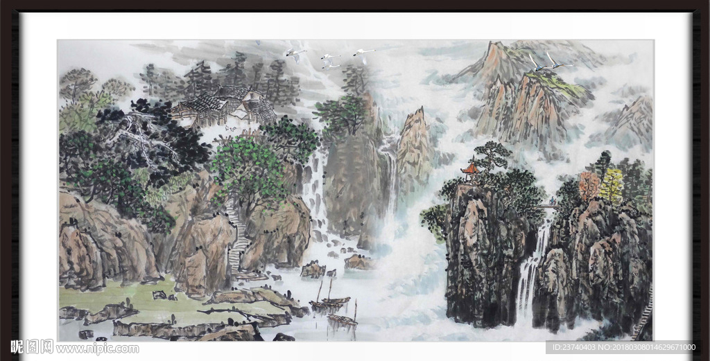 国画山水