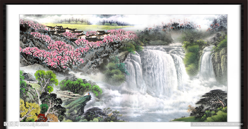 山水国画