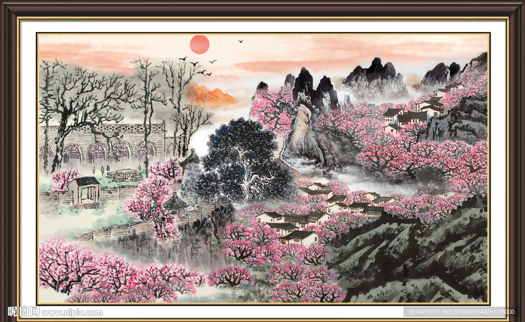 国画风景