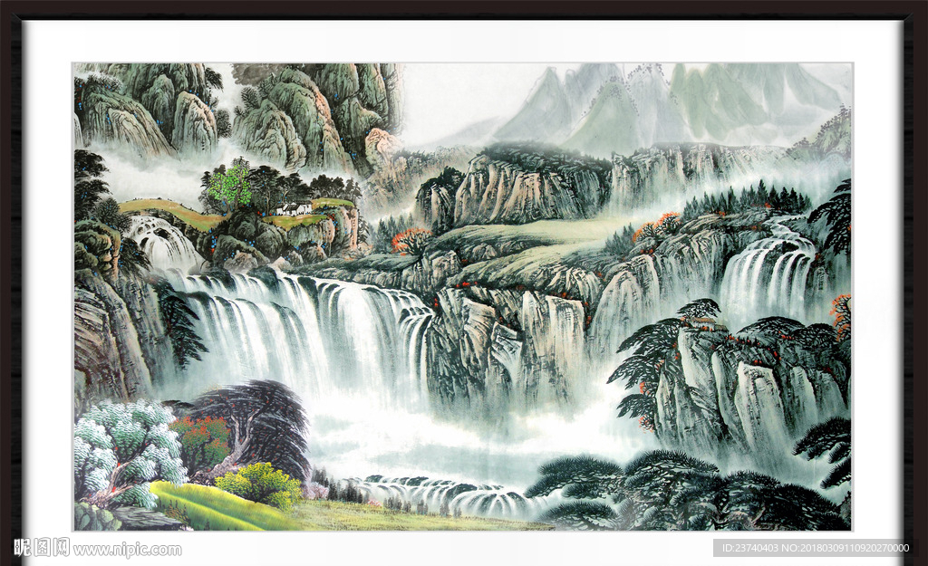 国画山水