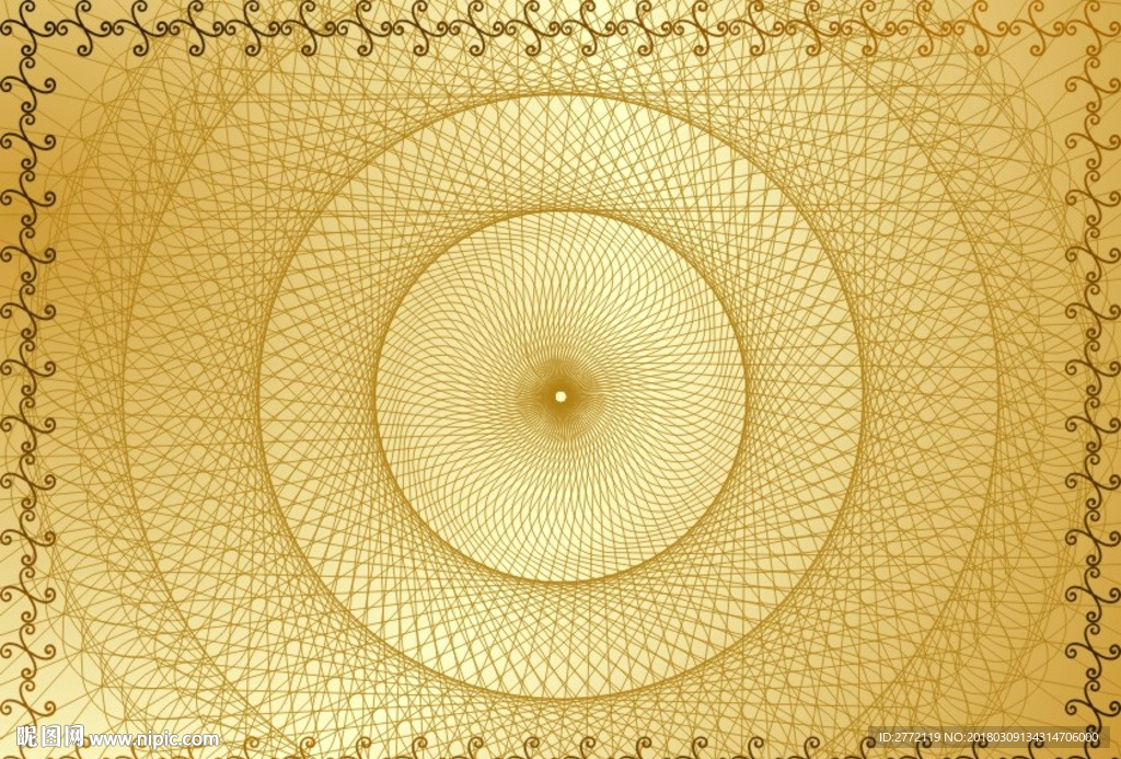 金点子 防伪证书纹