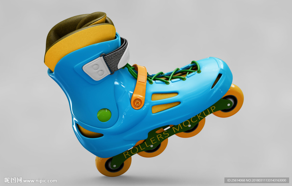 溜冰鞋样机