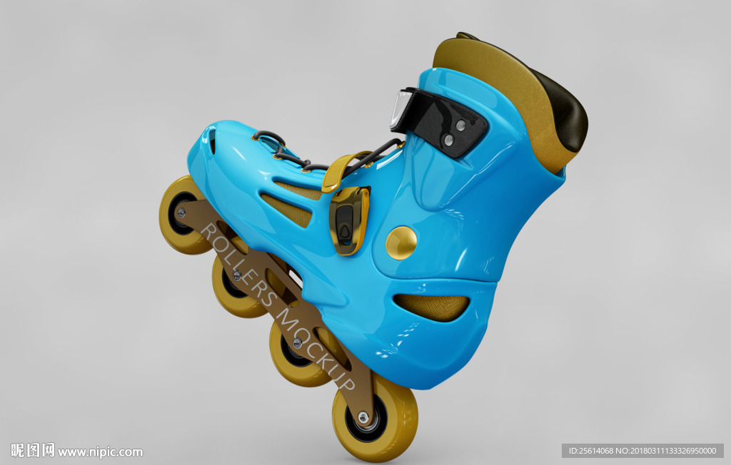 溜冰鞋样机