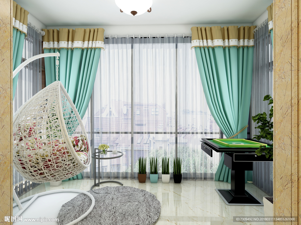 阳台装修效果图