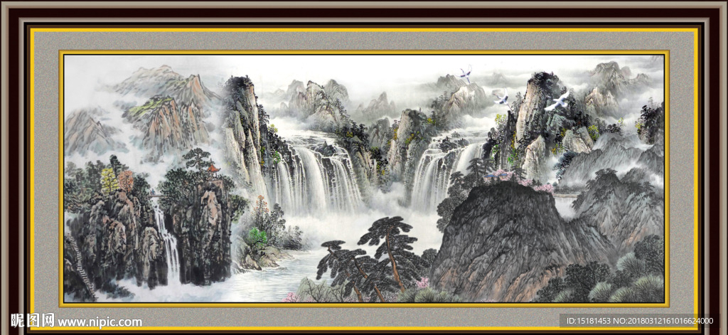 水墨国画