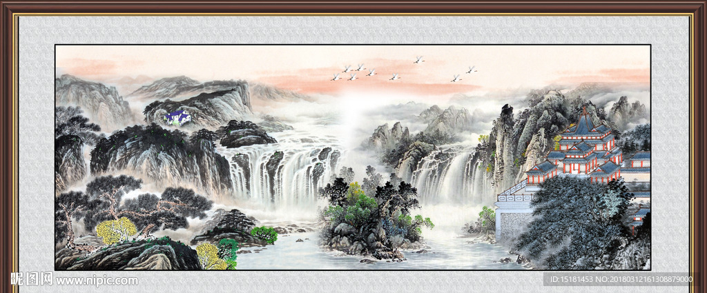 水墨国画