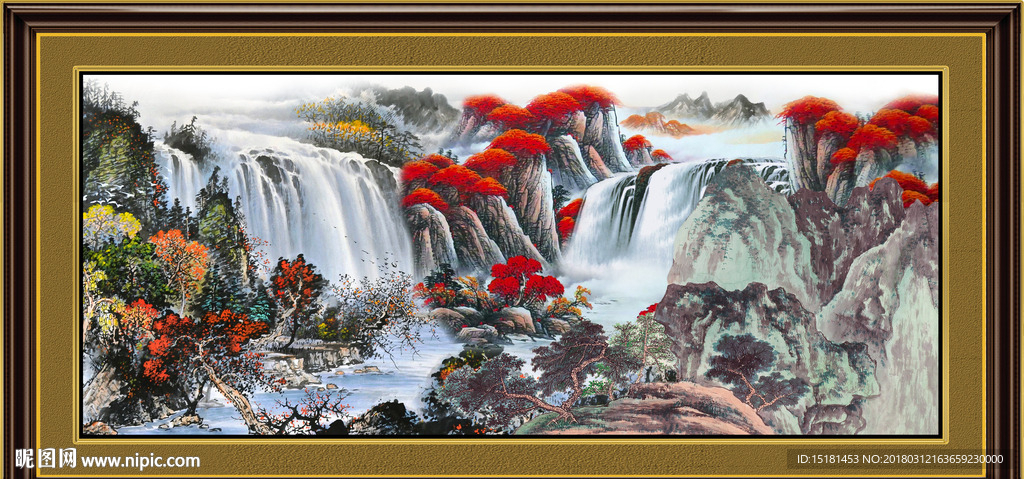 国画山水