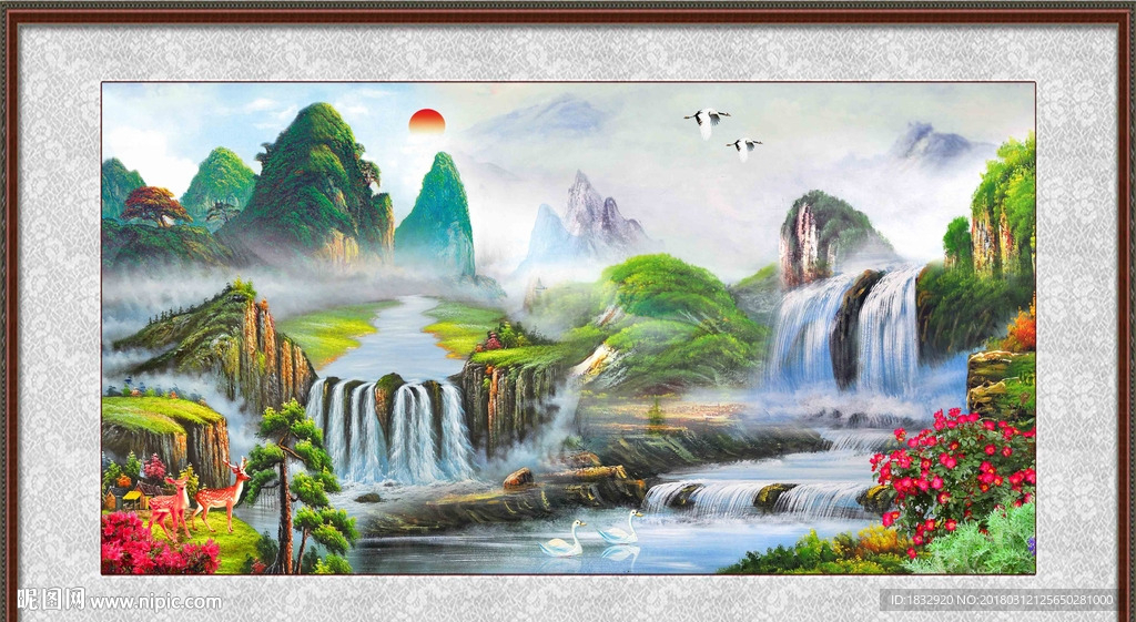 油画风景