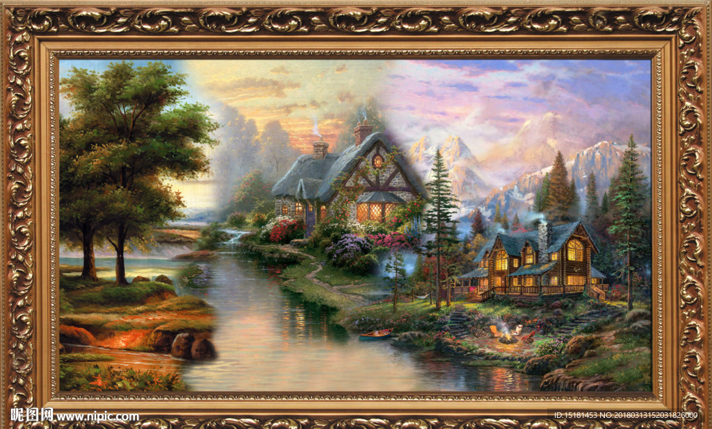 风景油画