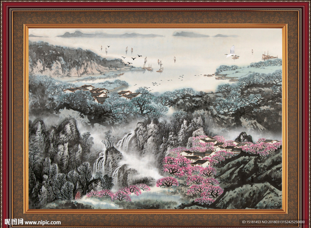 国画山水