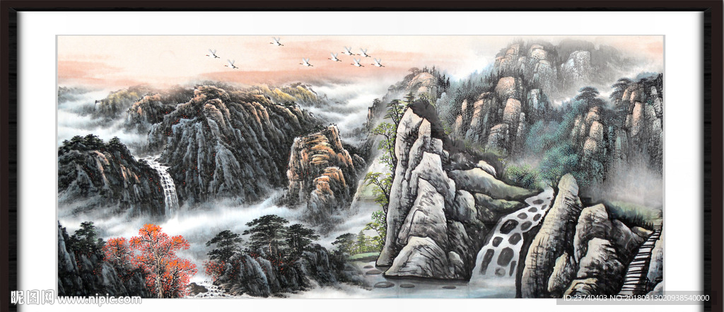国画山水