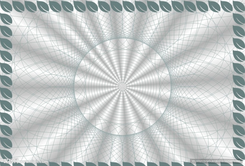 银叶子 产品证书纹