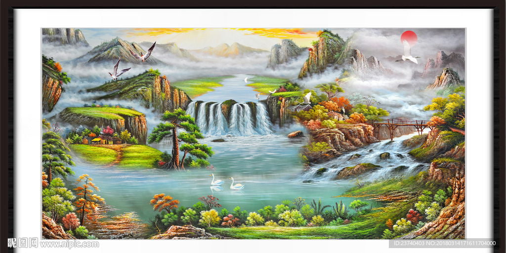 风景油画