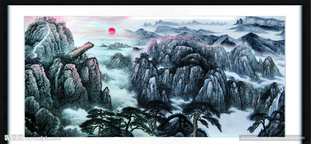 水墨国画