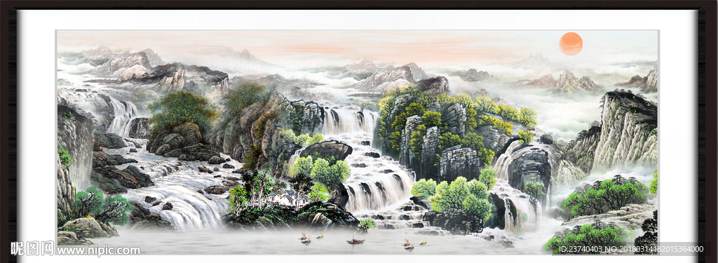 国画山水
