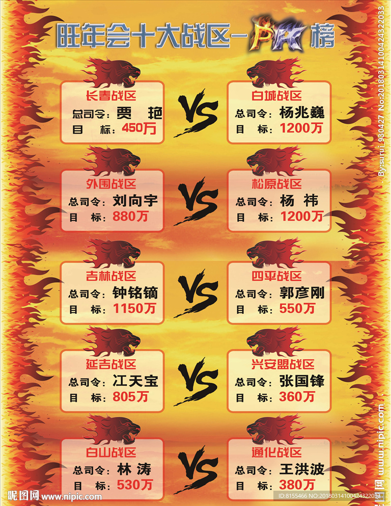 PK榜