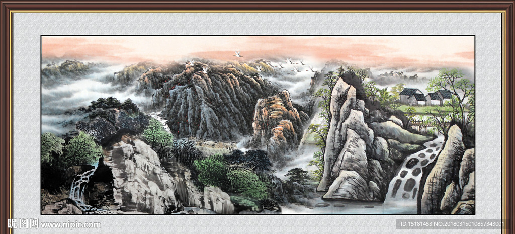 国画山水