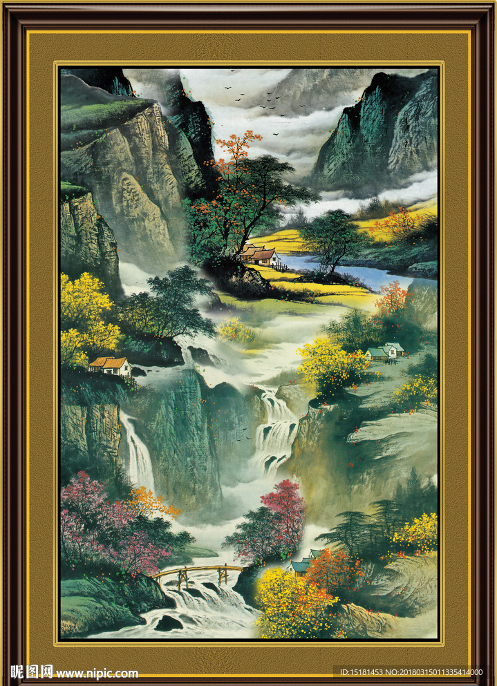 国画山水