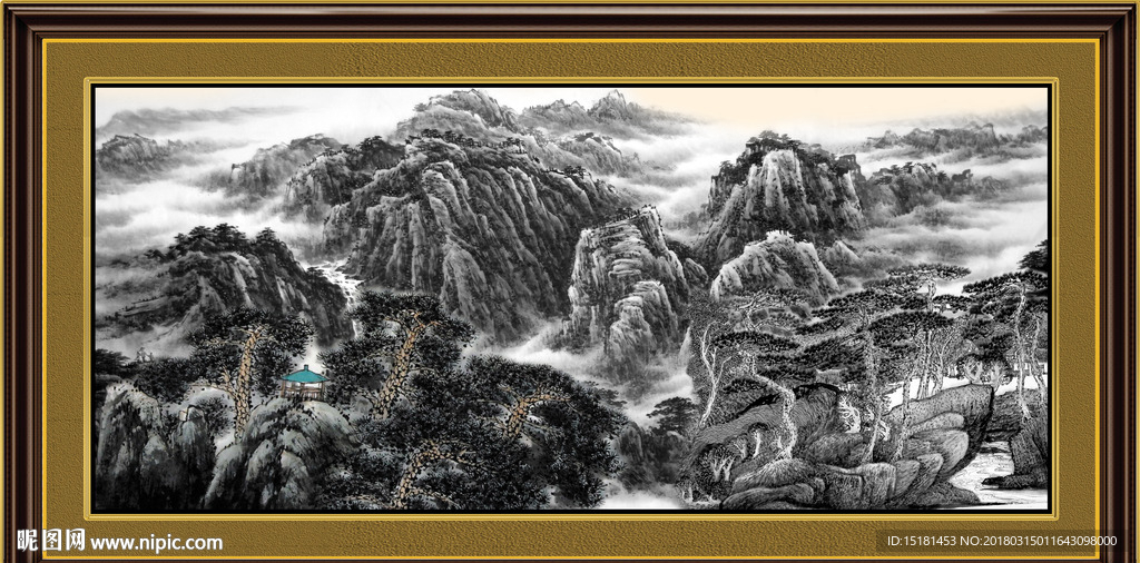 水墨国画