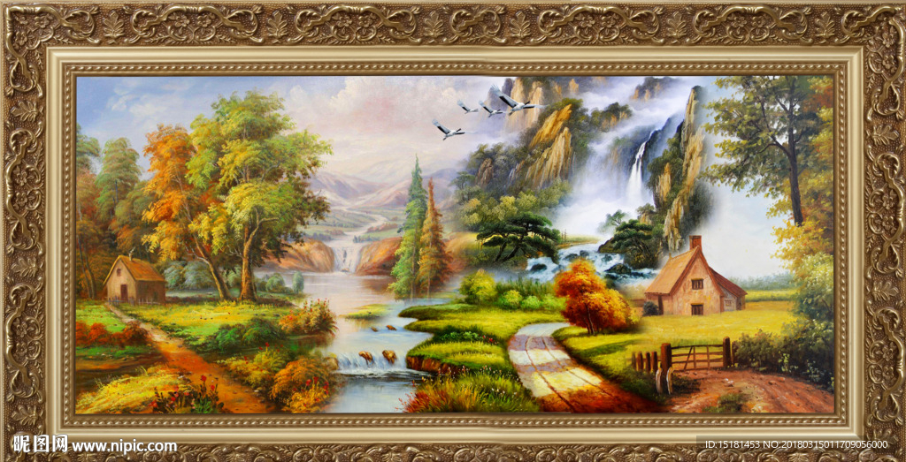 风景油画