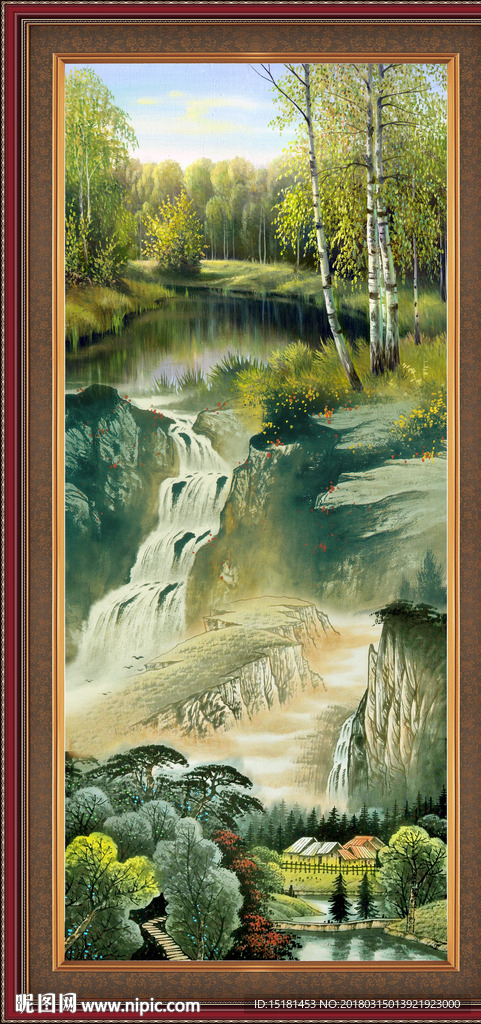 山水国画