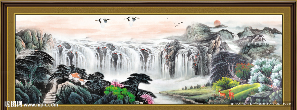 国画山水