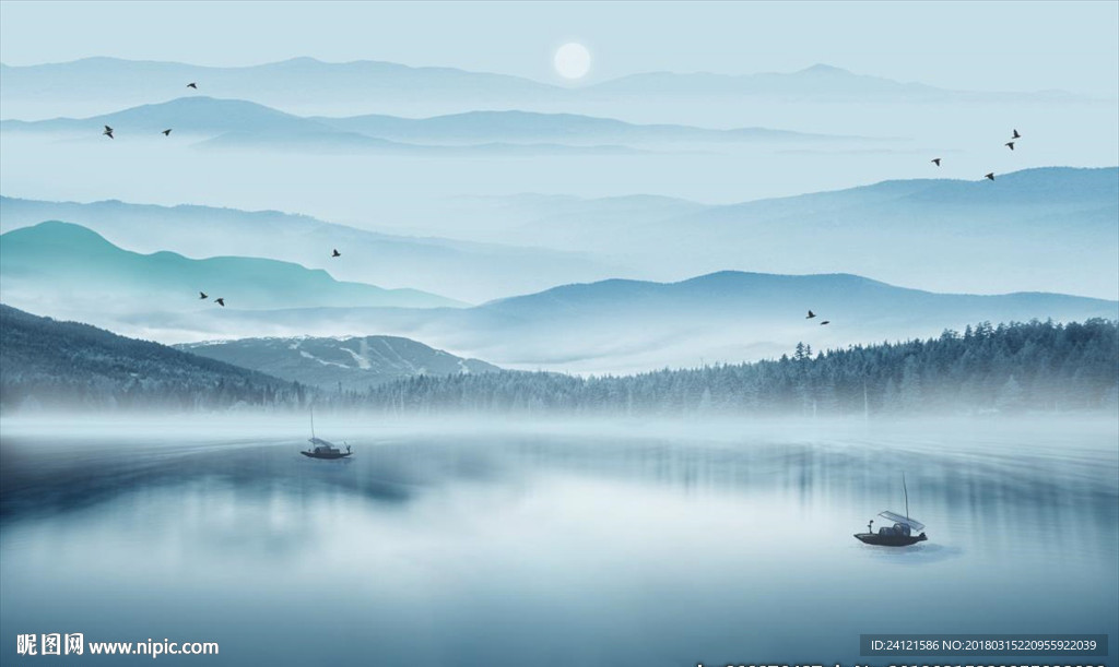 水墨山水 意境山水