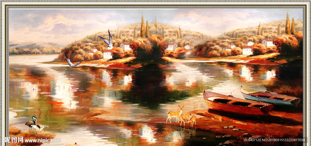 风景油画