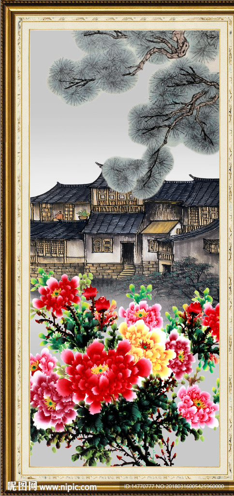 牡丹江南国画