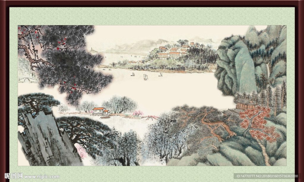 国画风景