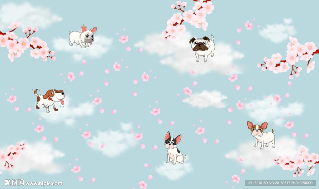 梦幻花朵