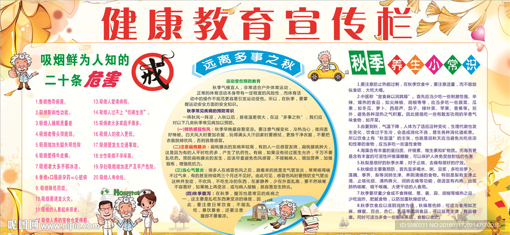 健康教育宣传栏