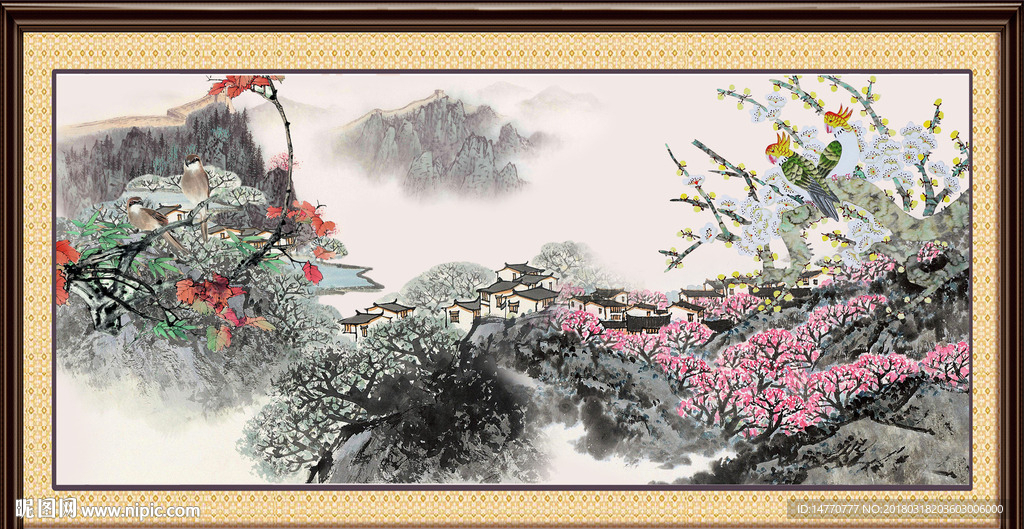 国画风景