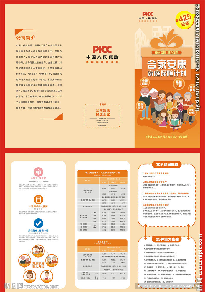 中国人民保险合家安康家庭计划