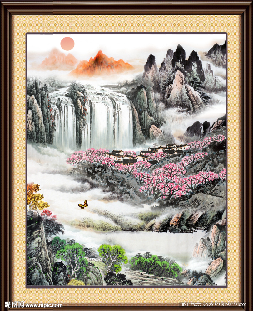 国画山水