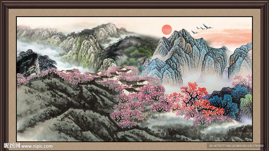 旭日东升