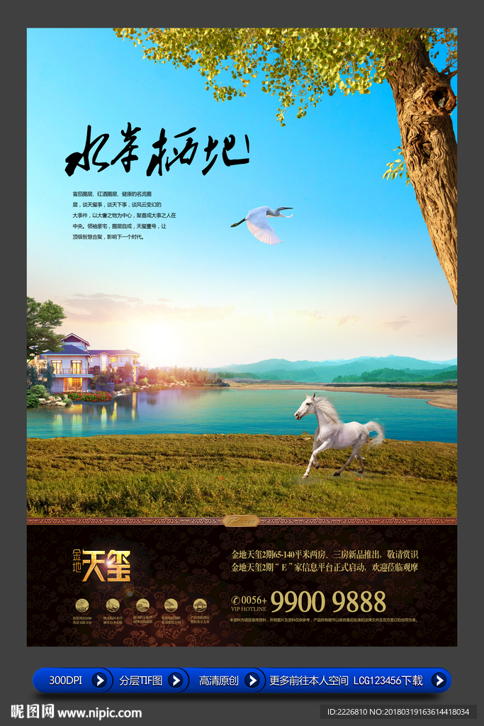 高端房地产广告