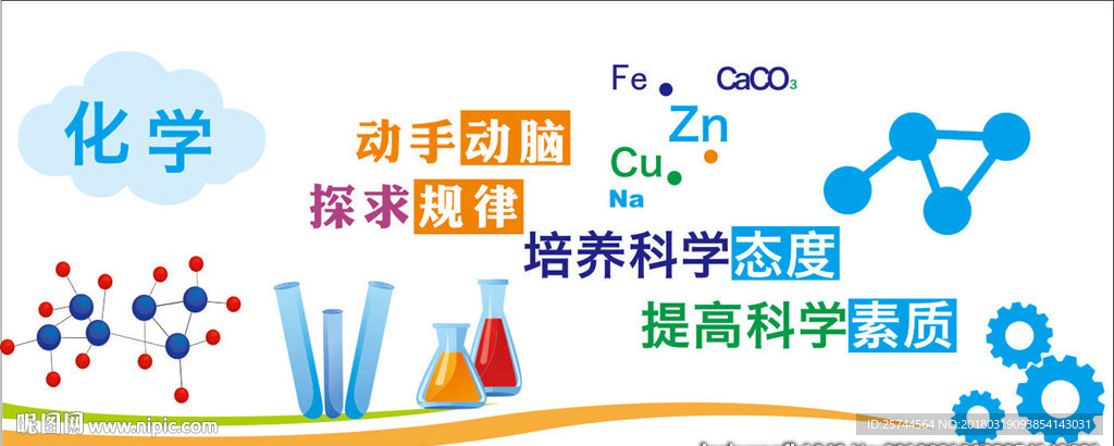 化学实验室文化墙