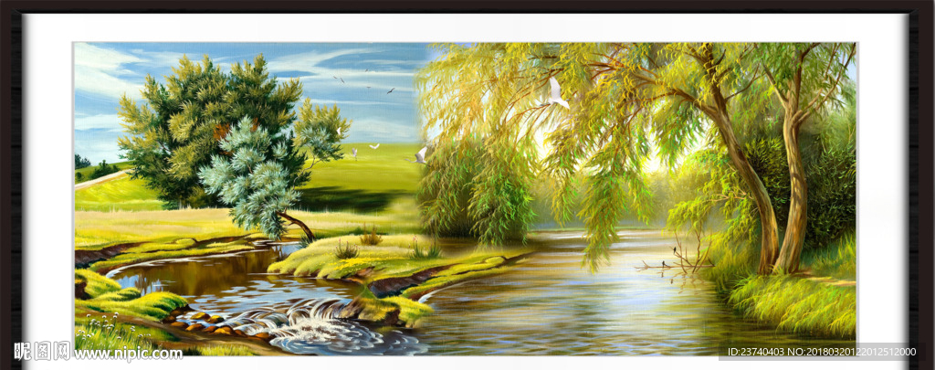 风景油画