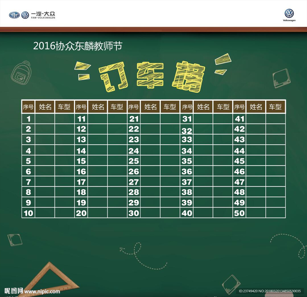订车风云榜
