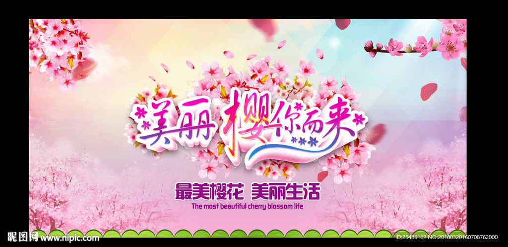 美丽樱你而来