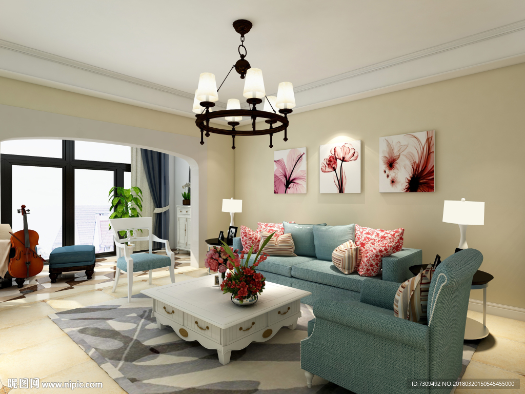 室内客厅装修效果图