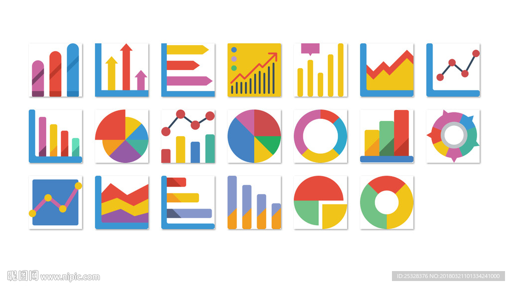 数据和图表图标