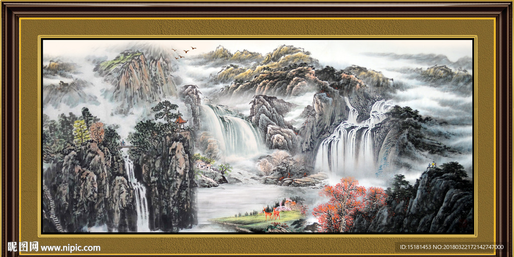 国画山水