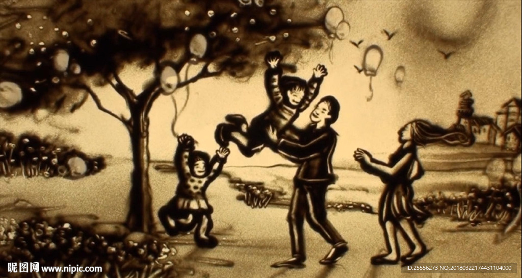 嫁给你-沙画演绎爱情