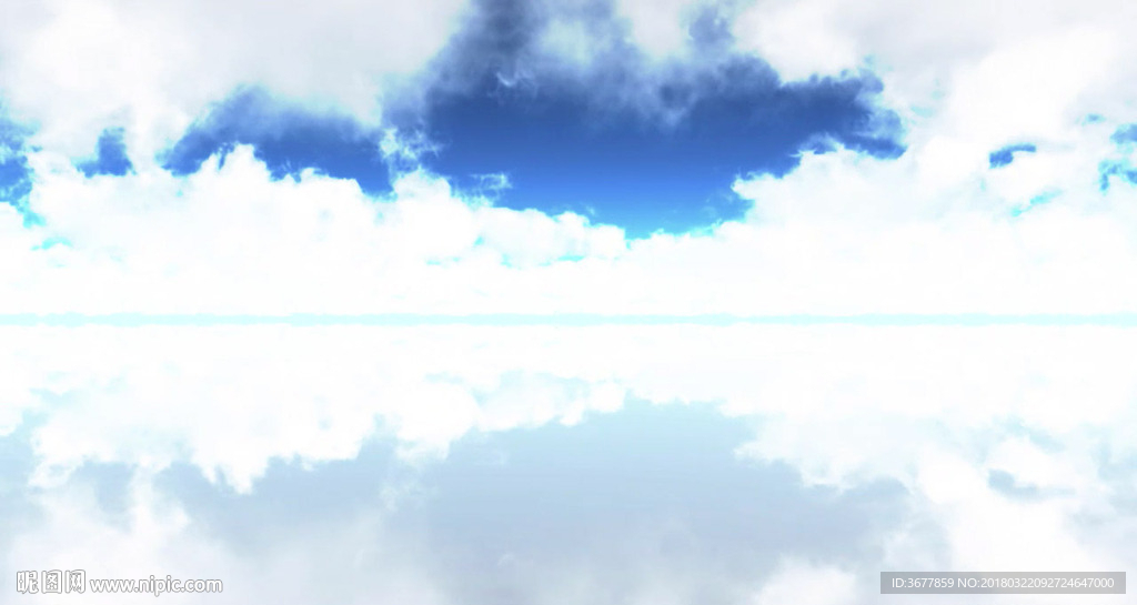 天空云层卷动